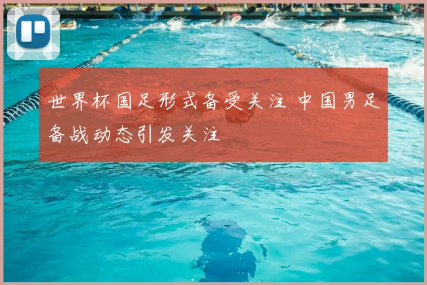 世界杯国足形式备受关注 中国男足备战动态引发关注