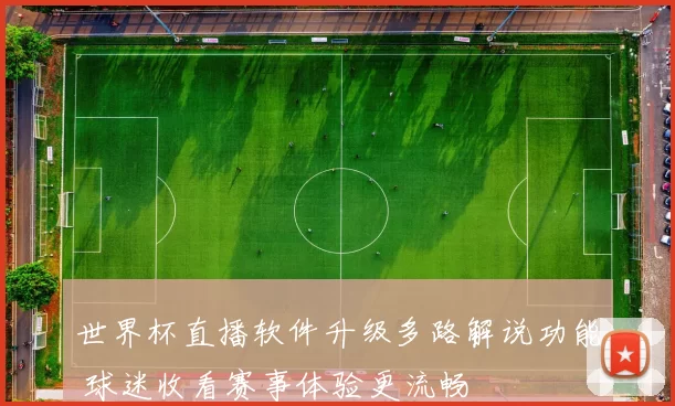 世界杯直播软件升级多路解说功能 球迷收看赛事体验更流畅
